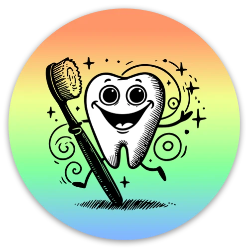 Pediatric Dentist Campbell CA Happy Tooth Illustration Pediatric Dentist Campbell CA Happy Tooth Illustration